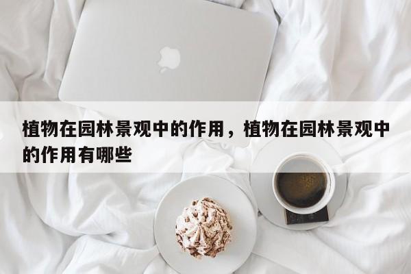 植物在园林景观中的作用，植物在园林景观中的作用有哪些